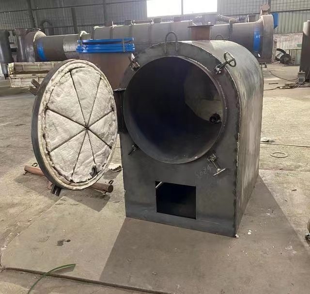 Temperature control of horizontal carbonization furnace